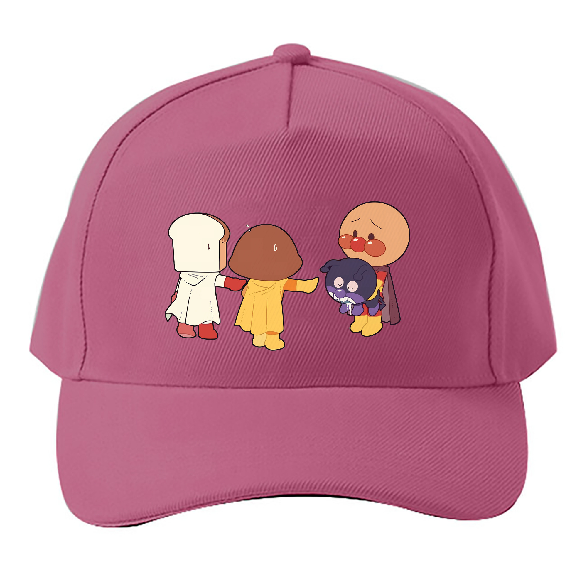 （画像用） アンパンマン Anpanman ベースボールキャップ 綿100％ 男女兼用 帽子 スポーツ